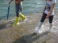 colored boots venice